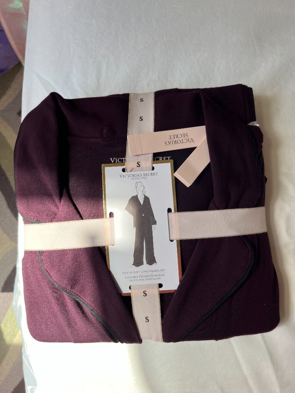 Victoria's Secret SoSoft™ Modal Long Pajama Set Size Small NWT - Picture 2 of 2